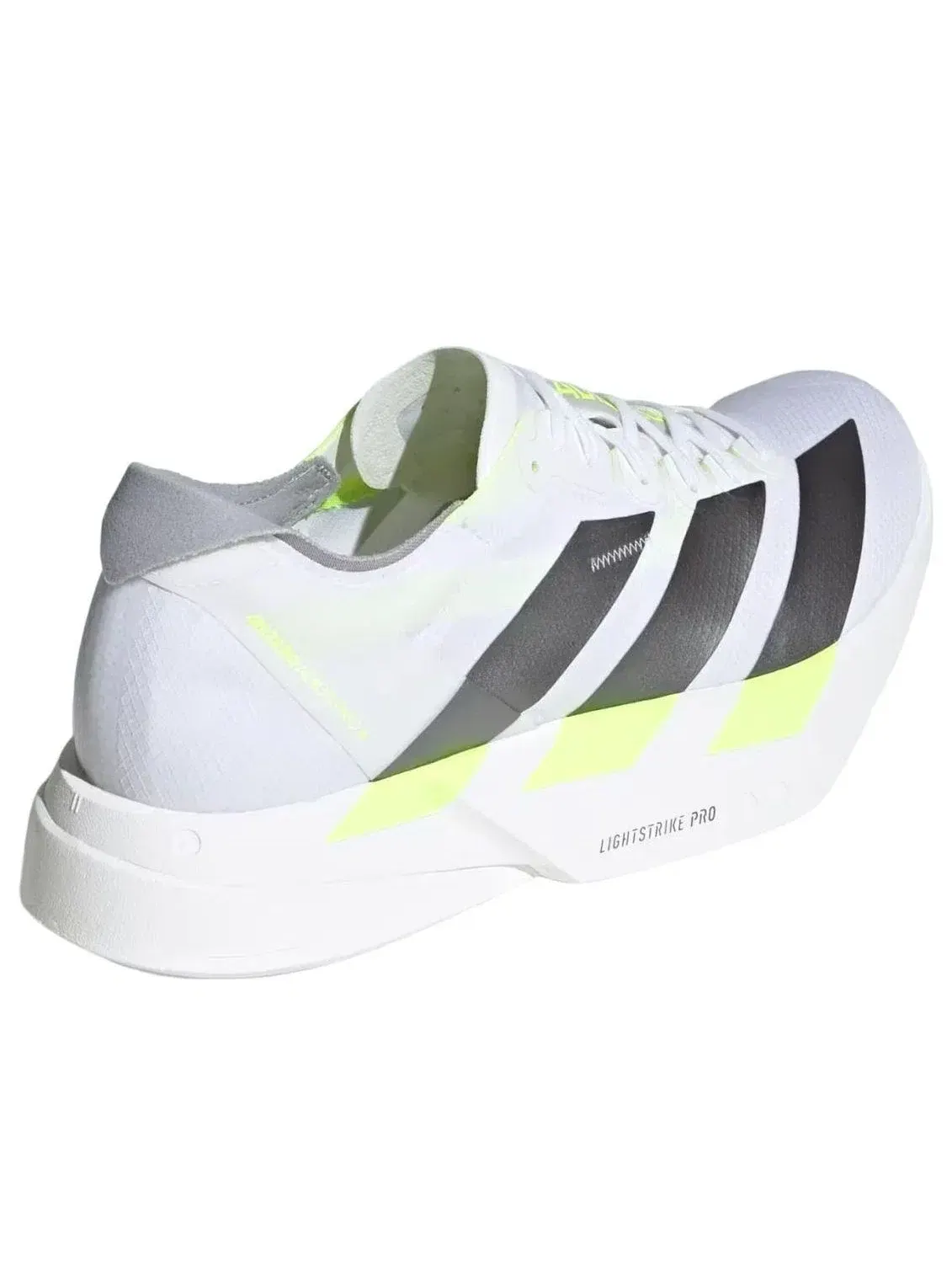 Мужские беговые кроссовки с принтом Adizero Pro White Iron Metallic Adidas — изображение 5 из 5, белый