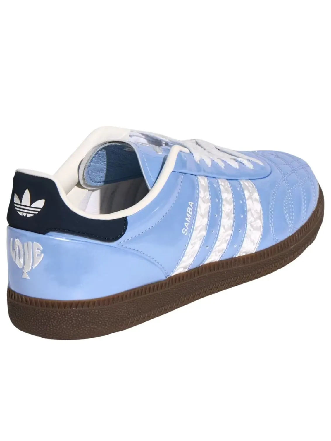 Adidas Samba JP 'Valentine's Day - Glow Blue' — изображение 5 из 5, синий/белый