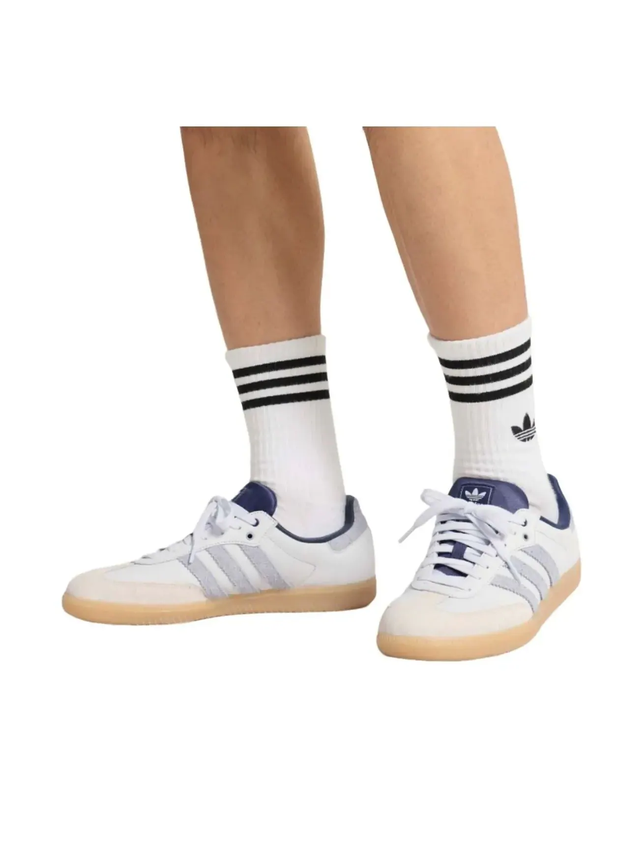 Кроссовки Adidas Samba OG 'White Pearl Gum' — изображение 5 из 5, белый