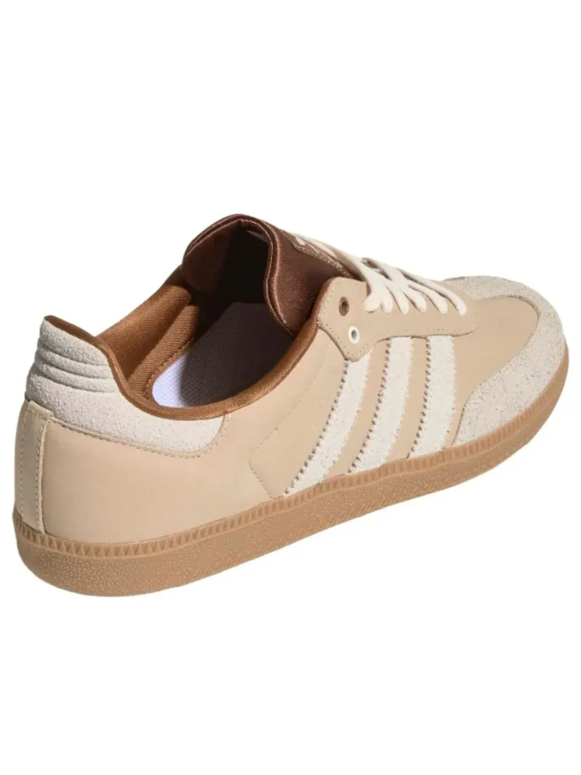 Кроссовки Adidas Samba OG 'Miracle Brown Off White' — изображение 2 из 5, коричневый