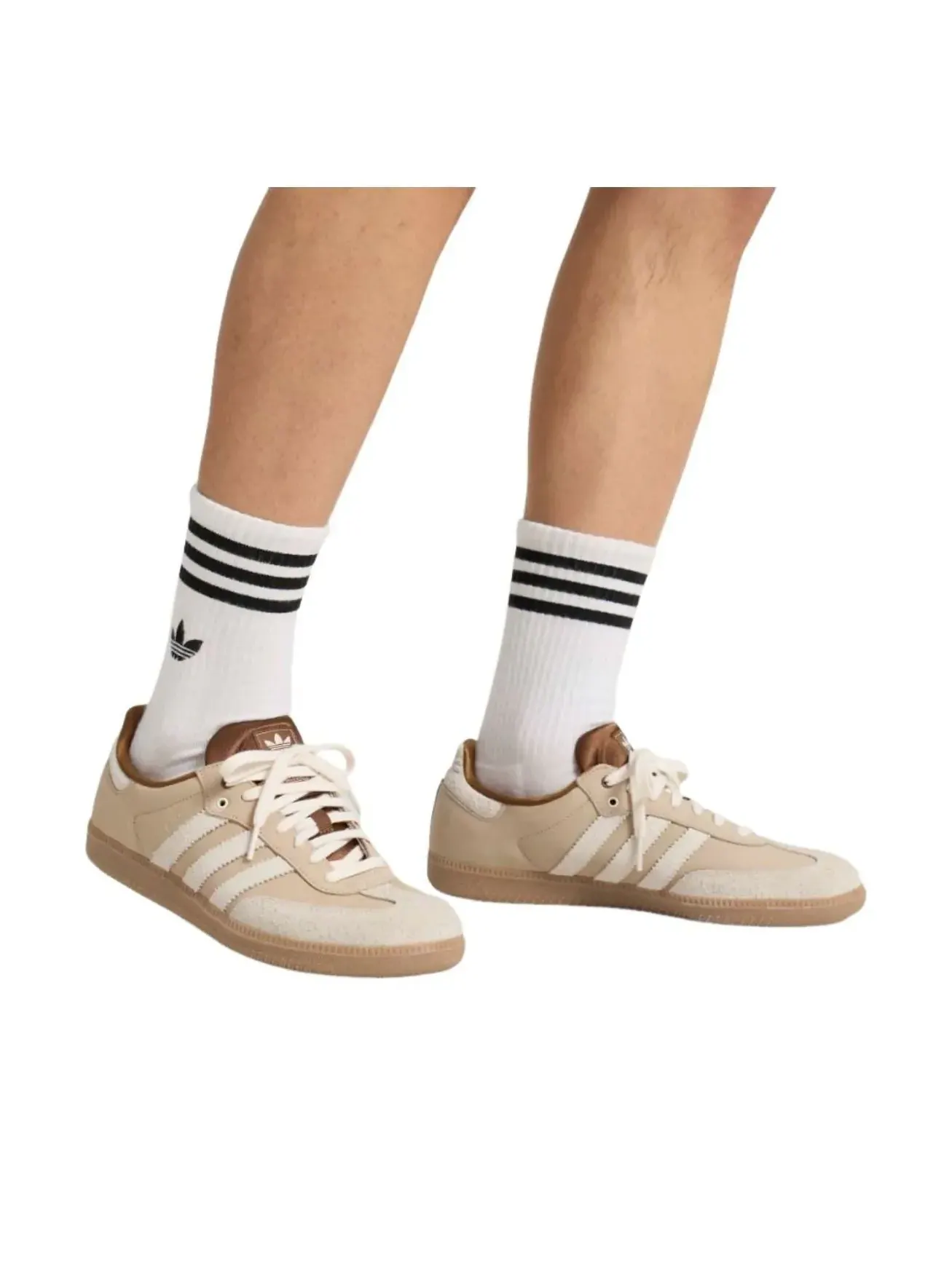 Кроссовки Adidas Samba OG 'Miracle Brown Off White' — изображение 5 из 5, коричневый