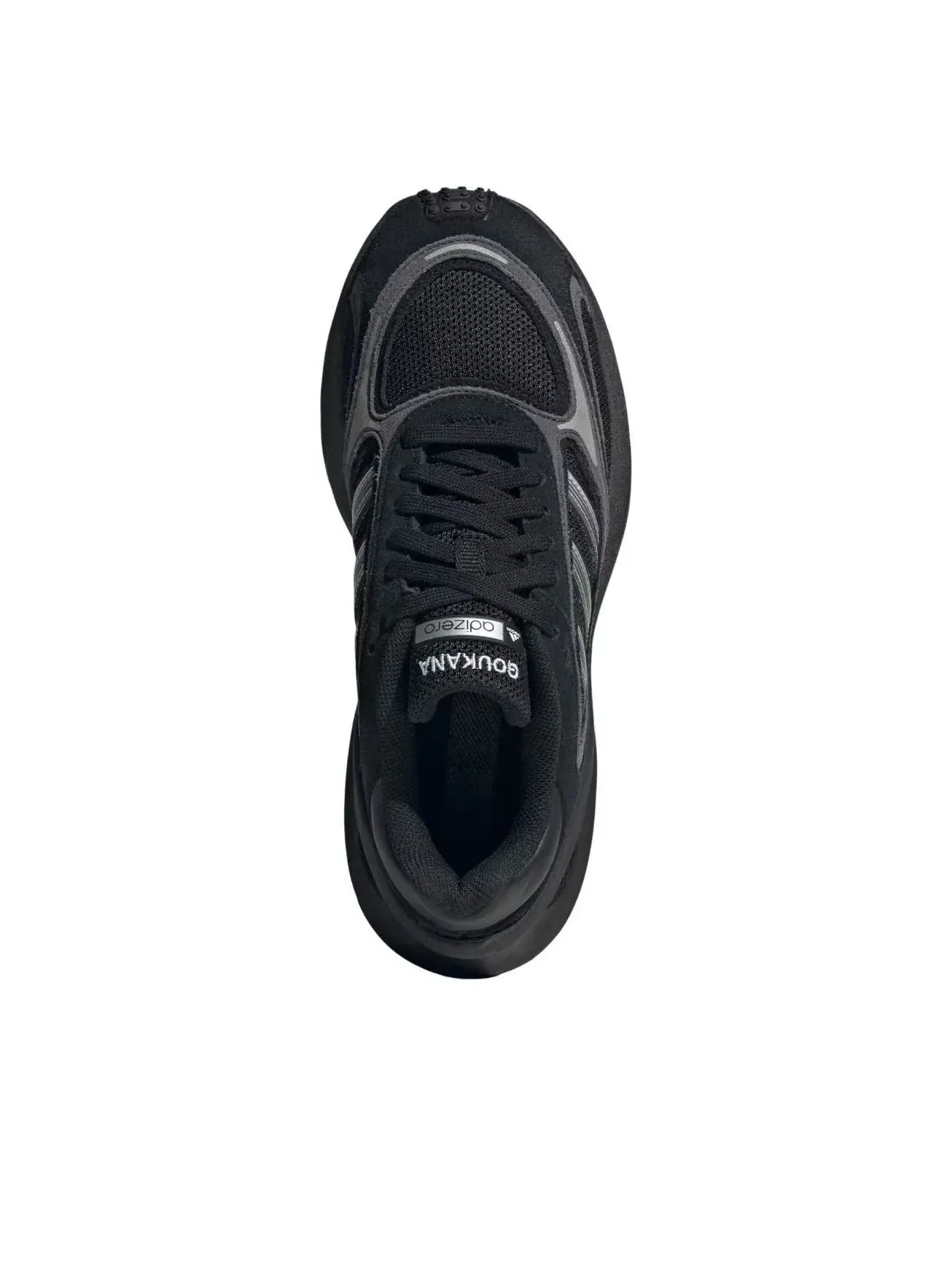 Кроссовки Adidas Adizero Goukana 'Black Silver Metallic' KJ7379 — изображение 2 из 5, черный