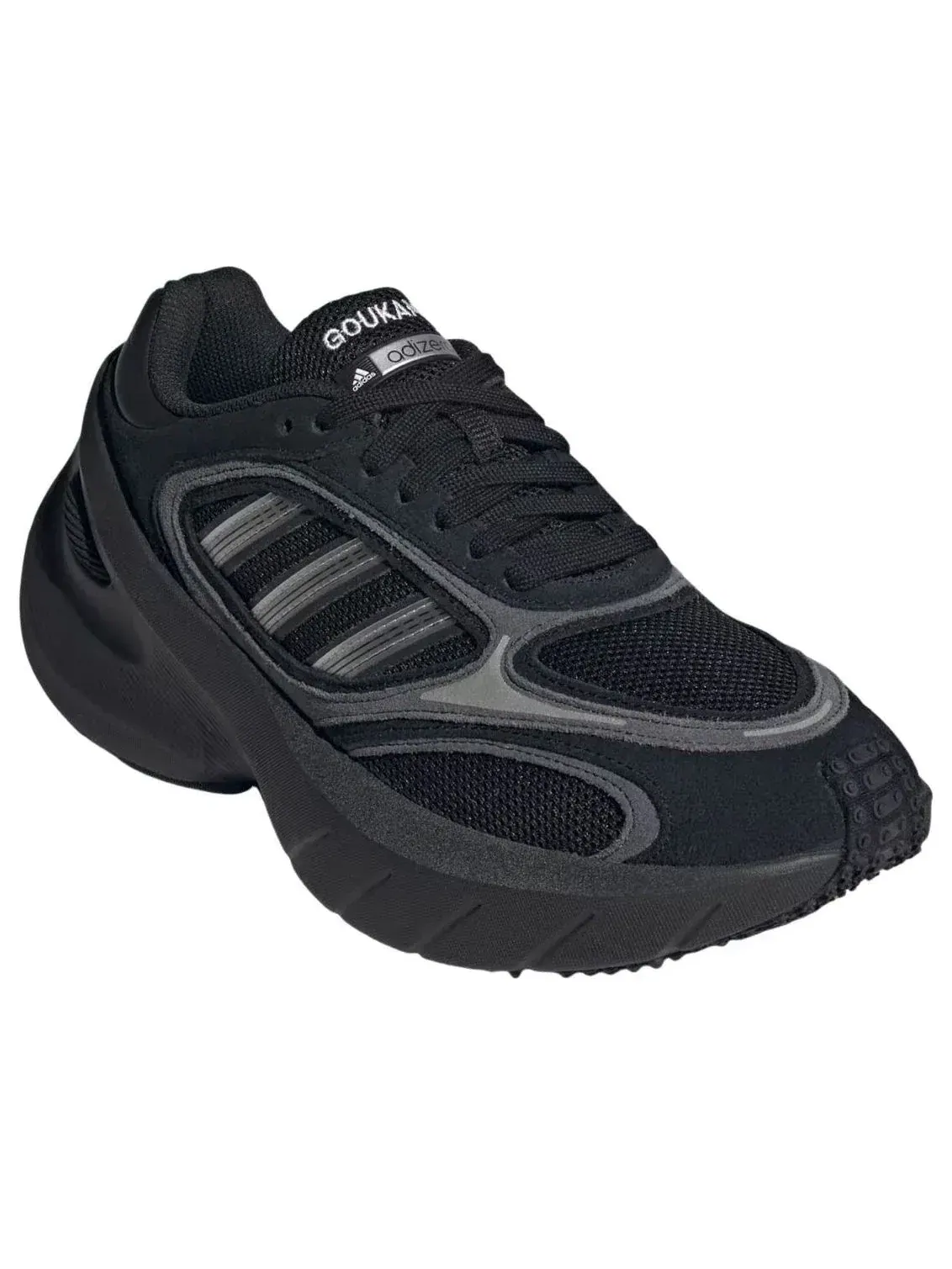 Кроссовки Adidas Adizero Goukana 'Black Silver Metallic' KJ7379 — изображение 4 из 5, черный