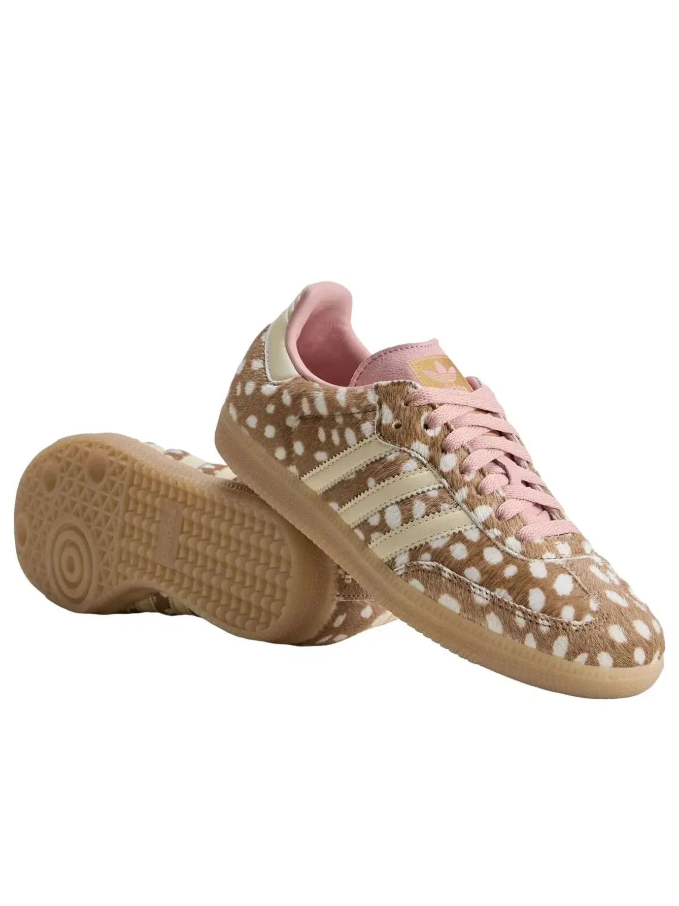 Женские кроссовки с замшевым верхом Samba Adidas — изображение 4 из 5, коричневый