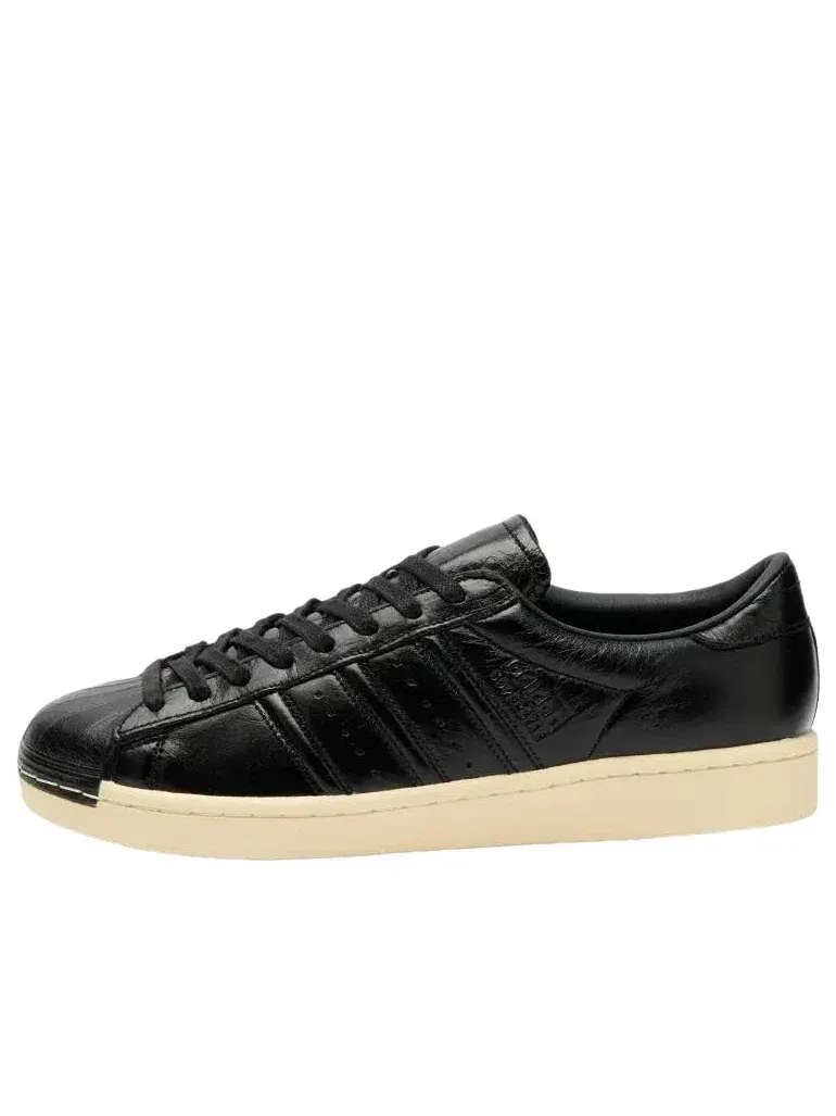 Мужские кроссовки с закрытой шнуровкой Superstar Adidas — изображение 1 из 3, черный