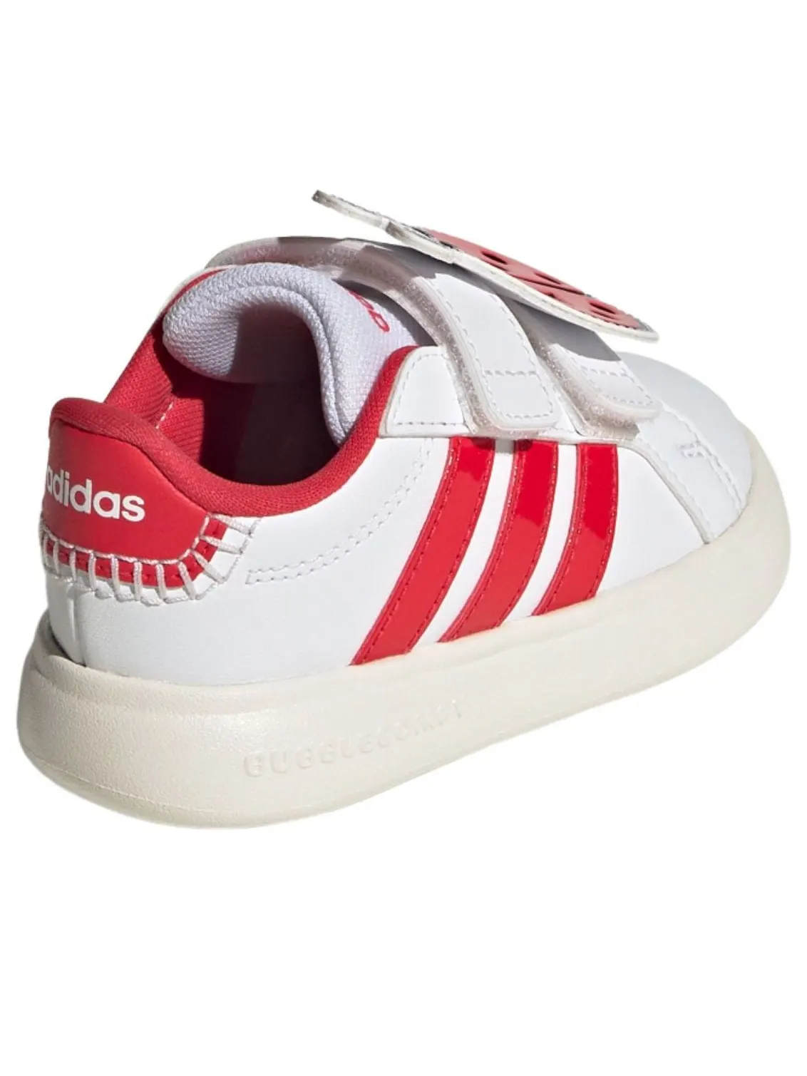 (TD) Adidas Grand Court 3.0 Bubble 'White Red' — изображение 5 из 5, белый/красный
