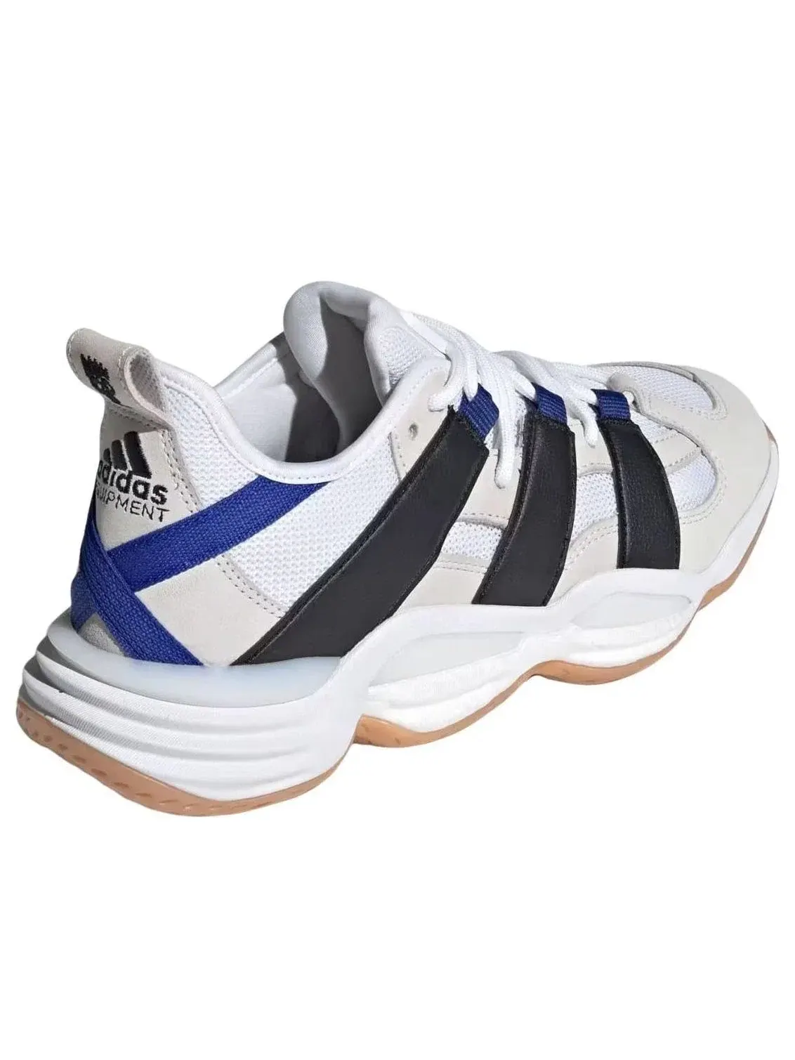 Мужские кроссовки для тенниса с шнуровкой Adidas Court Stabil — изображение 5 из 5, белый