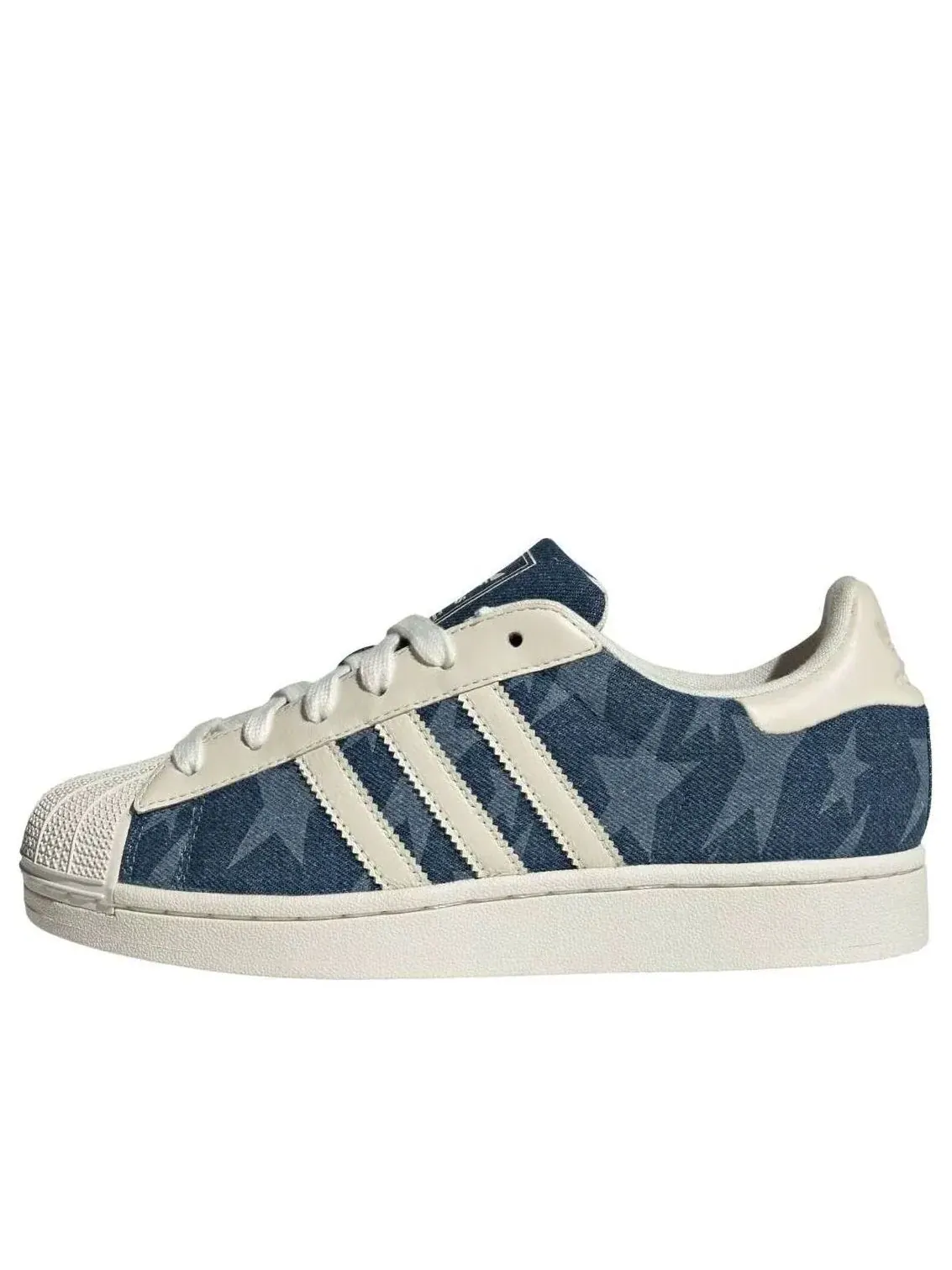 Кроссовки (WMNS) Adidas Superstar II 'Denim Star' — изображение 1 из 5, синий