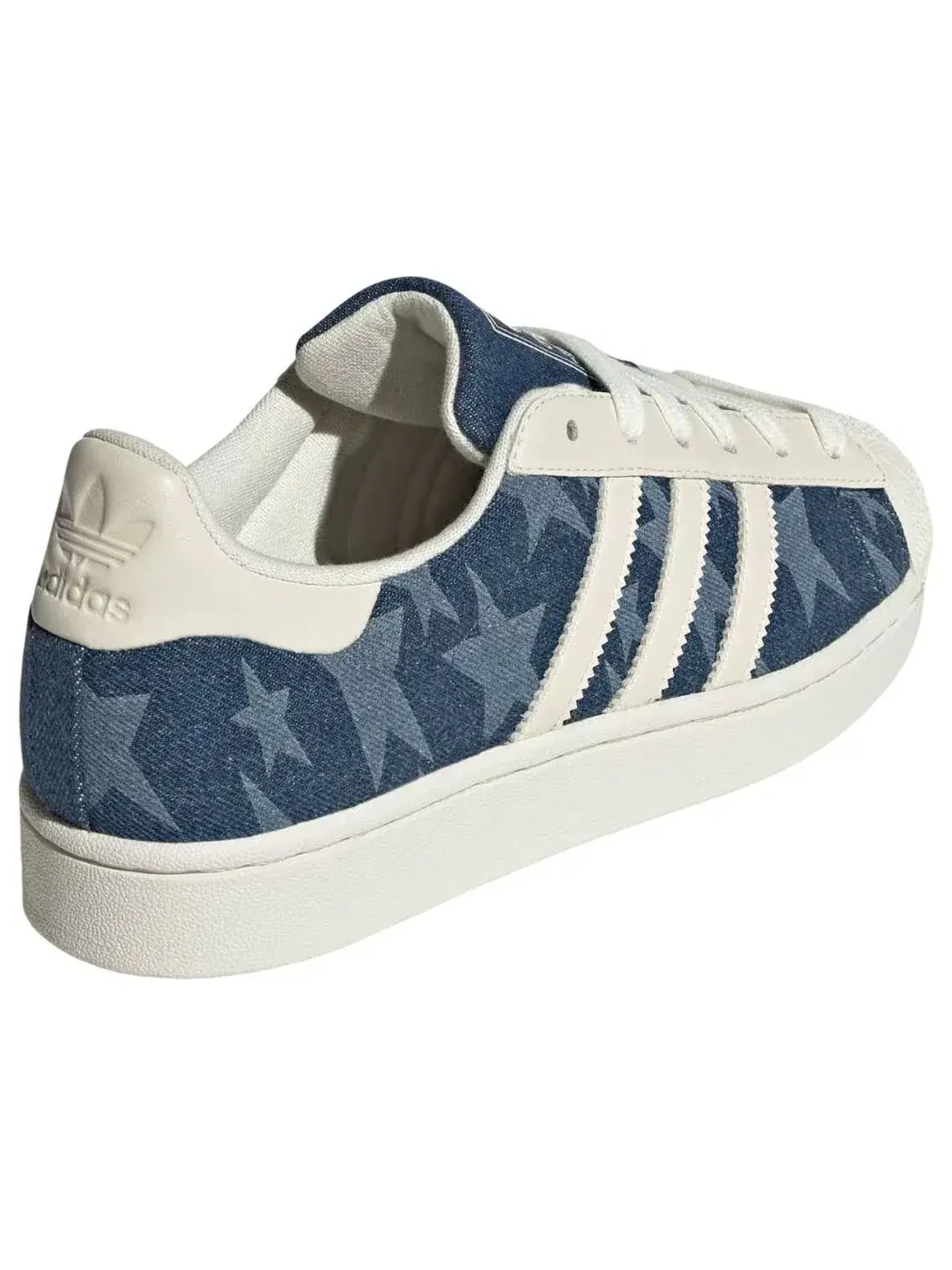 Кроссовки (WMNS) Adidas Superstar II 'Denim Star' — изображение 5 из 5, синий