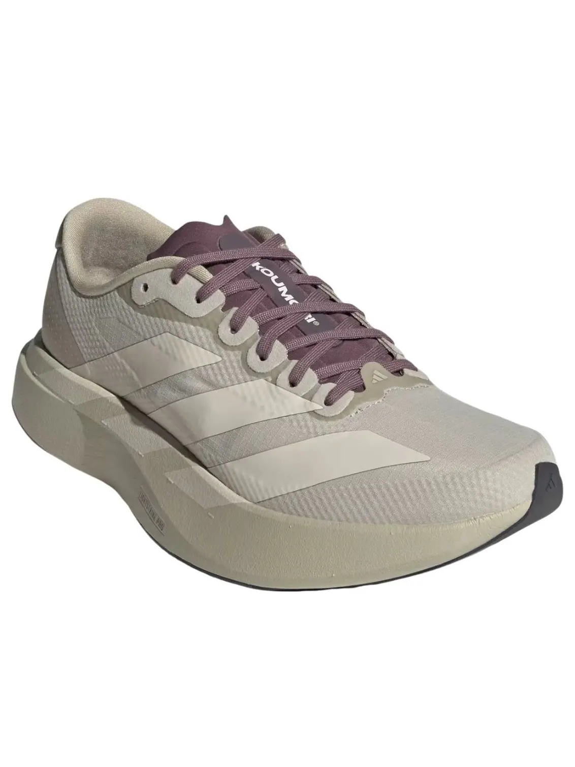 (WMNS) Adidas Adizero Evo SL 'Putty Grey Alumina Shadow Fig' — изображение 4 из 6, серый