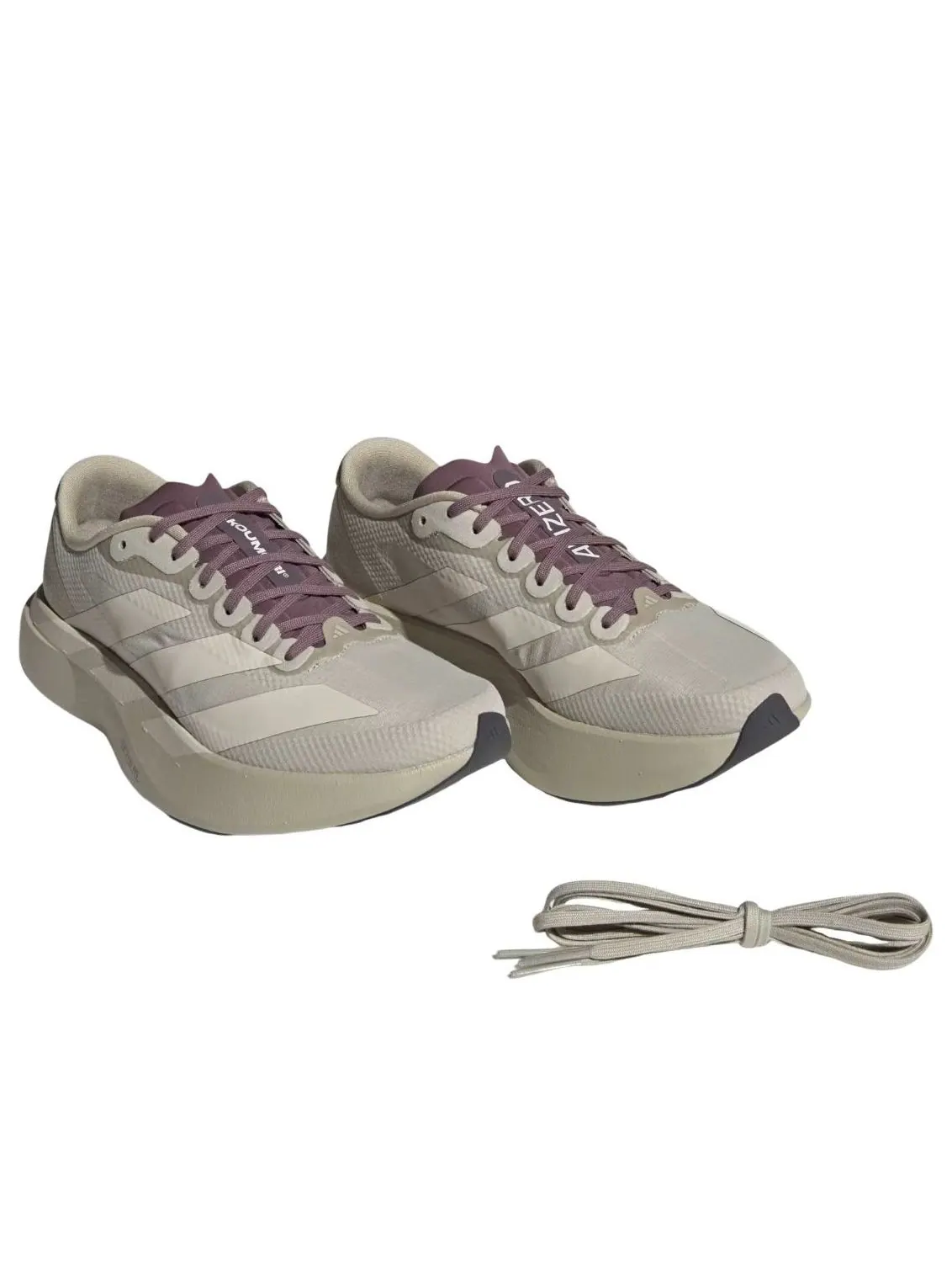 (WMNS) Adidas Adizero Evo SL 'Putty Grey Alumina Shadow Fig' — изображение 6 из 6, серый