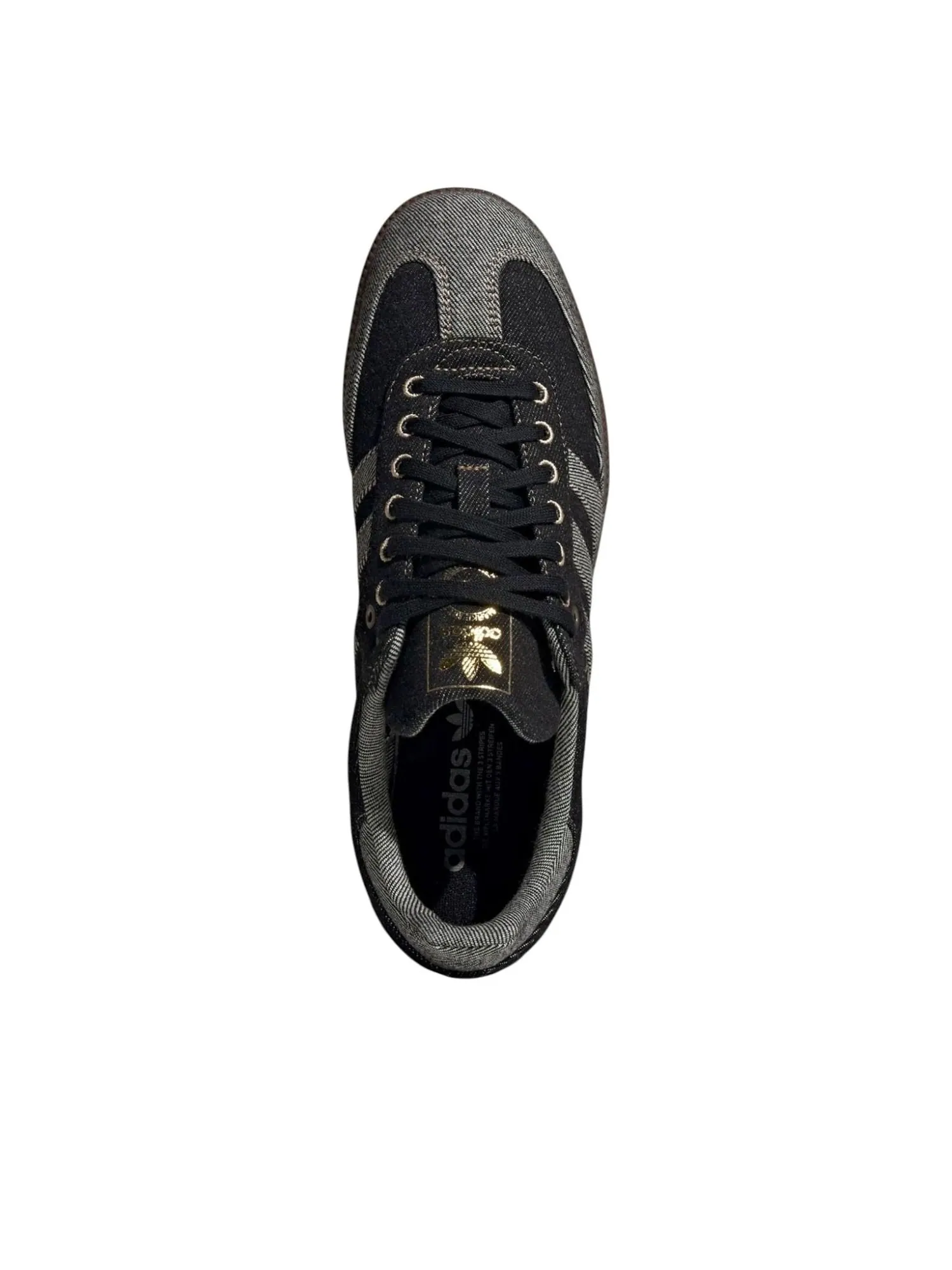 Кроссовки adidas Samba 'Black Denim' — изображение 3 из 5, черный
