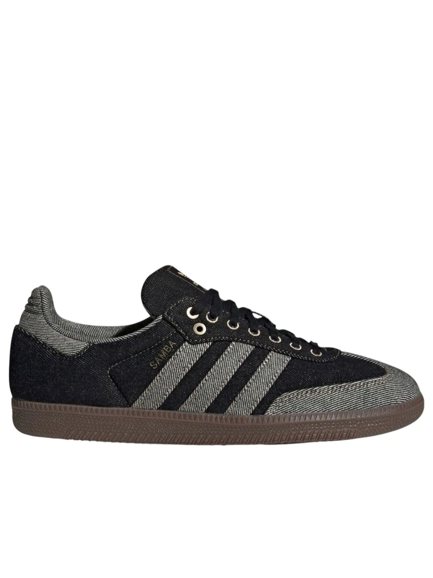 Кроссовки adidas Samba 'Black Denim' — изображение 5 из 5, черный