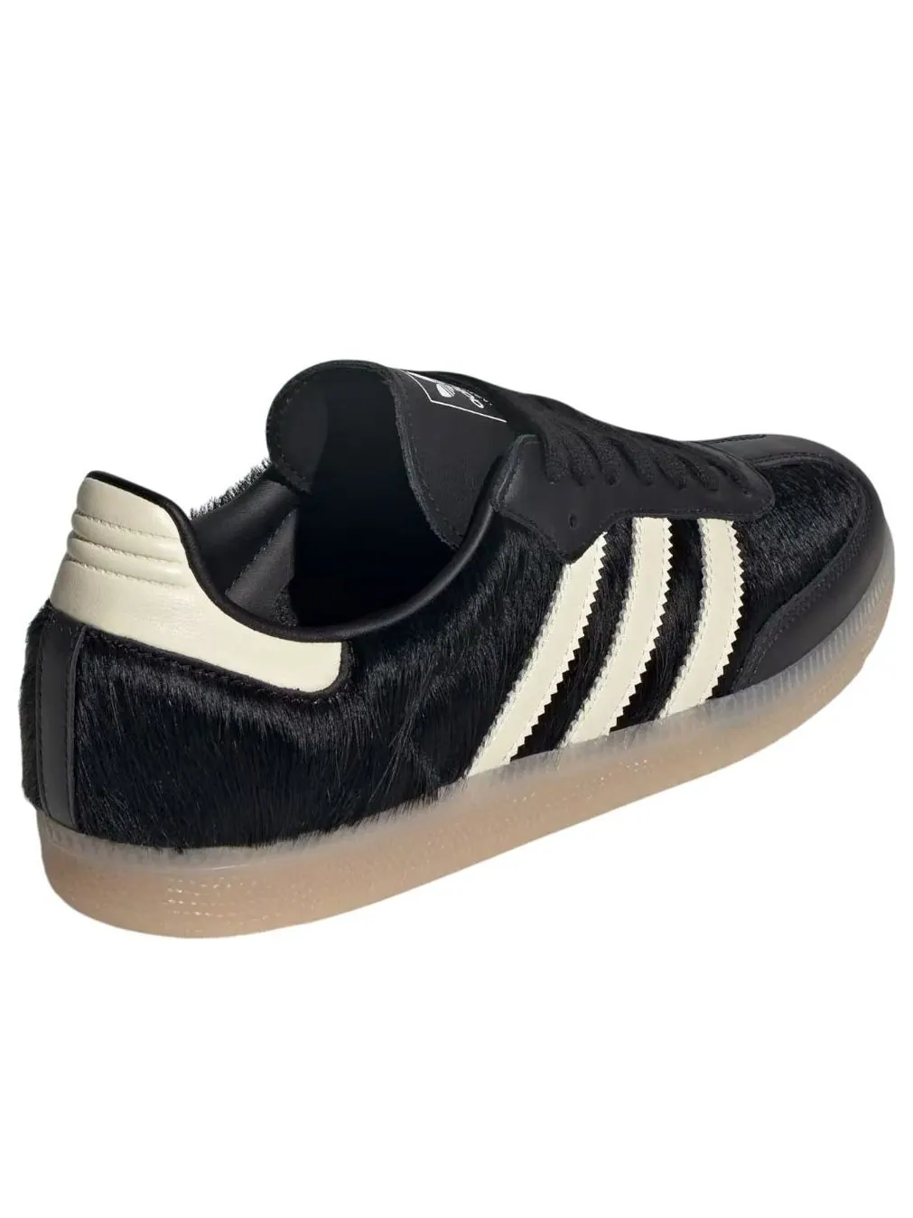 Adidas Samba OG 'Black Cream Pony Hair' — изображение 5 из 5, черный/кремовый белый