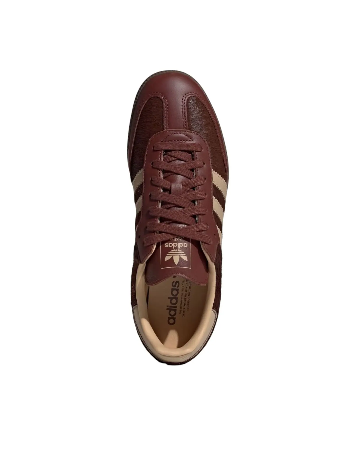 Кроссовки adidas Samba 'Fox Brown Sandy Beige' — изображение 3 из 5, коричневый