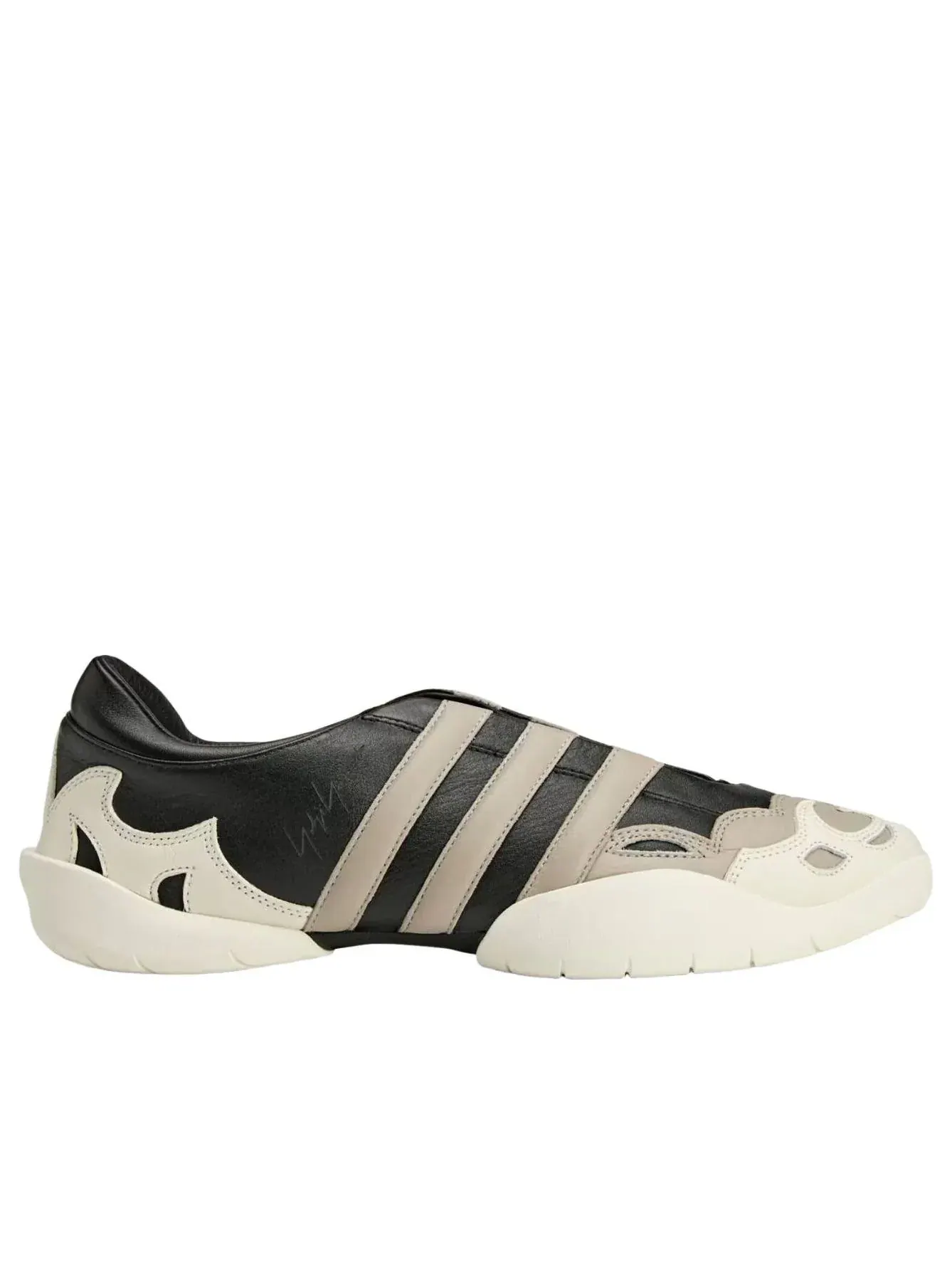 Туфли Adidas Y-3 Regu Mary Jane 'Black Off White Light Brown' — изображение 6 из 6, черный