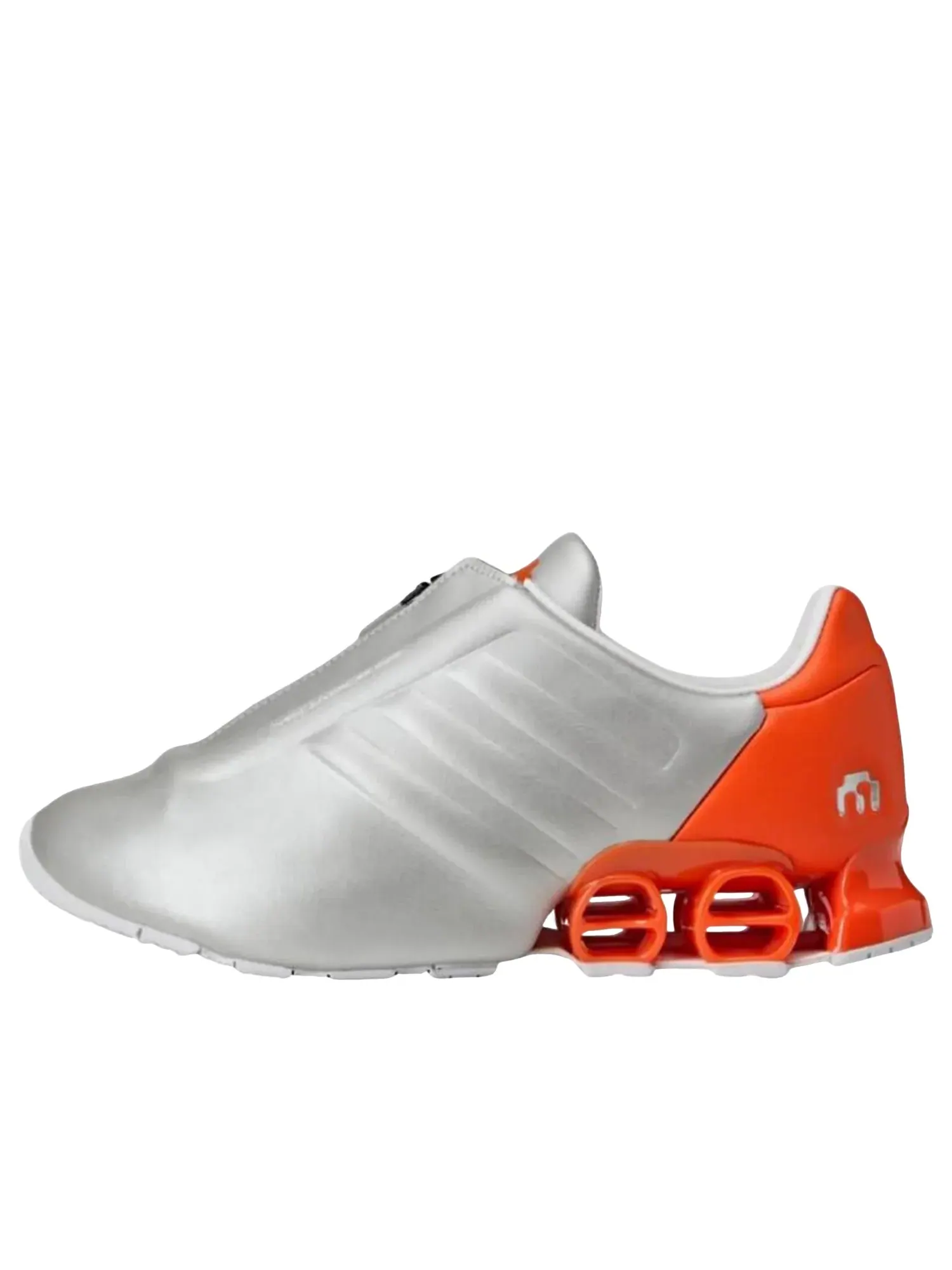 Кроссовки Adidas x Miaou Megaride S2 «Silver Metallic Semi Impact Orange» KJ9468 — изображение 1 из 6, серебряный