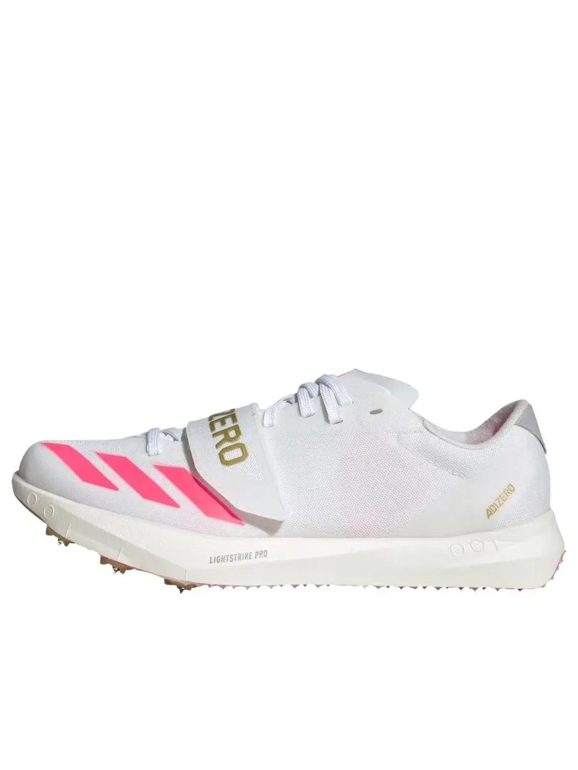 Мужские кроссовки для бега с шнуровкой Adizero Adidas — изображение 1 из 5, белый