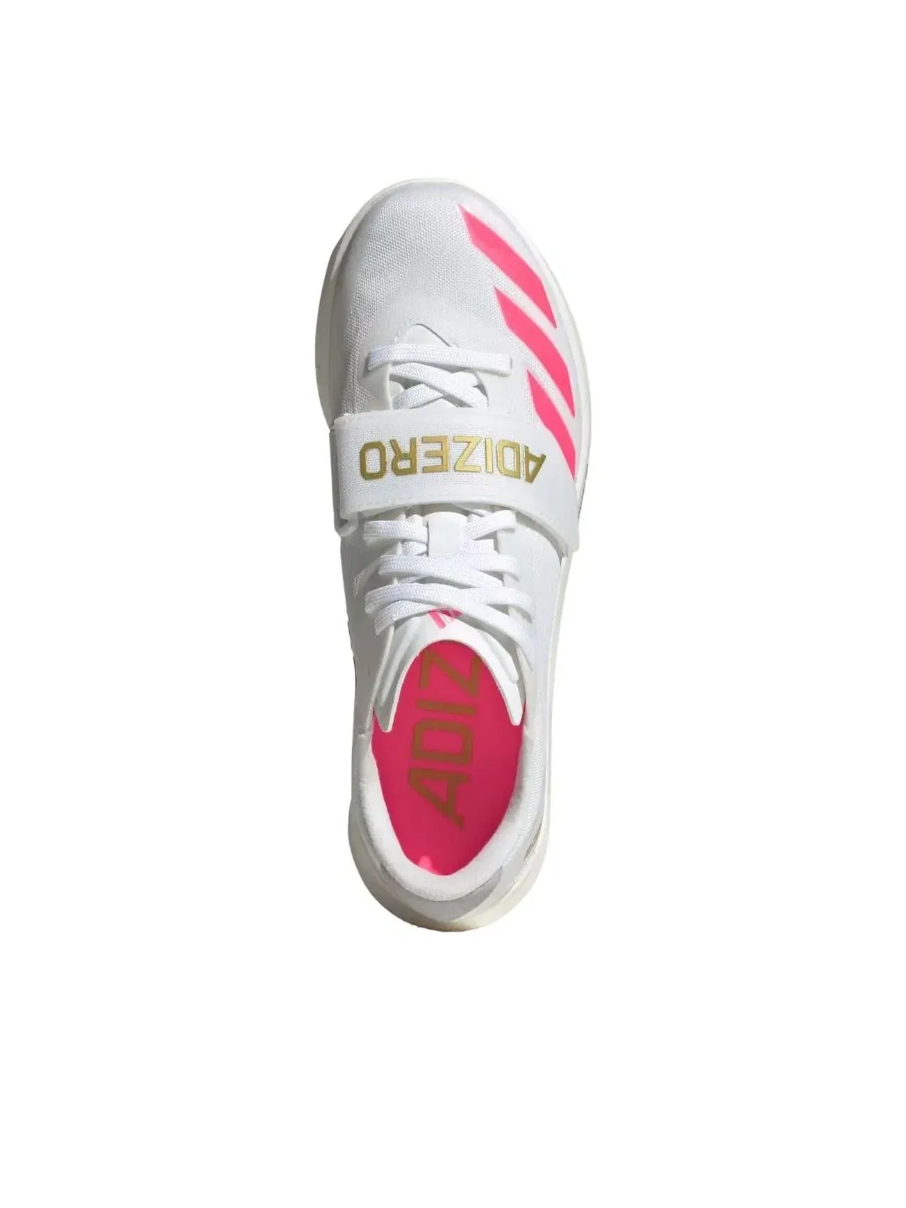 Мужские кроссовки для бега с шнуровкой Adizero Adidas — изображение 2 из 5, белый