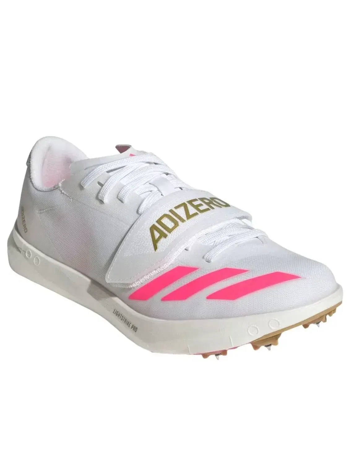 Мужские кроссовки для бега с шнуровкой Adizero Adidas — изображение 4 из 5, белый