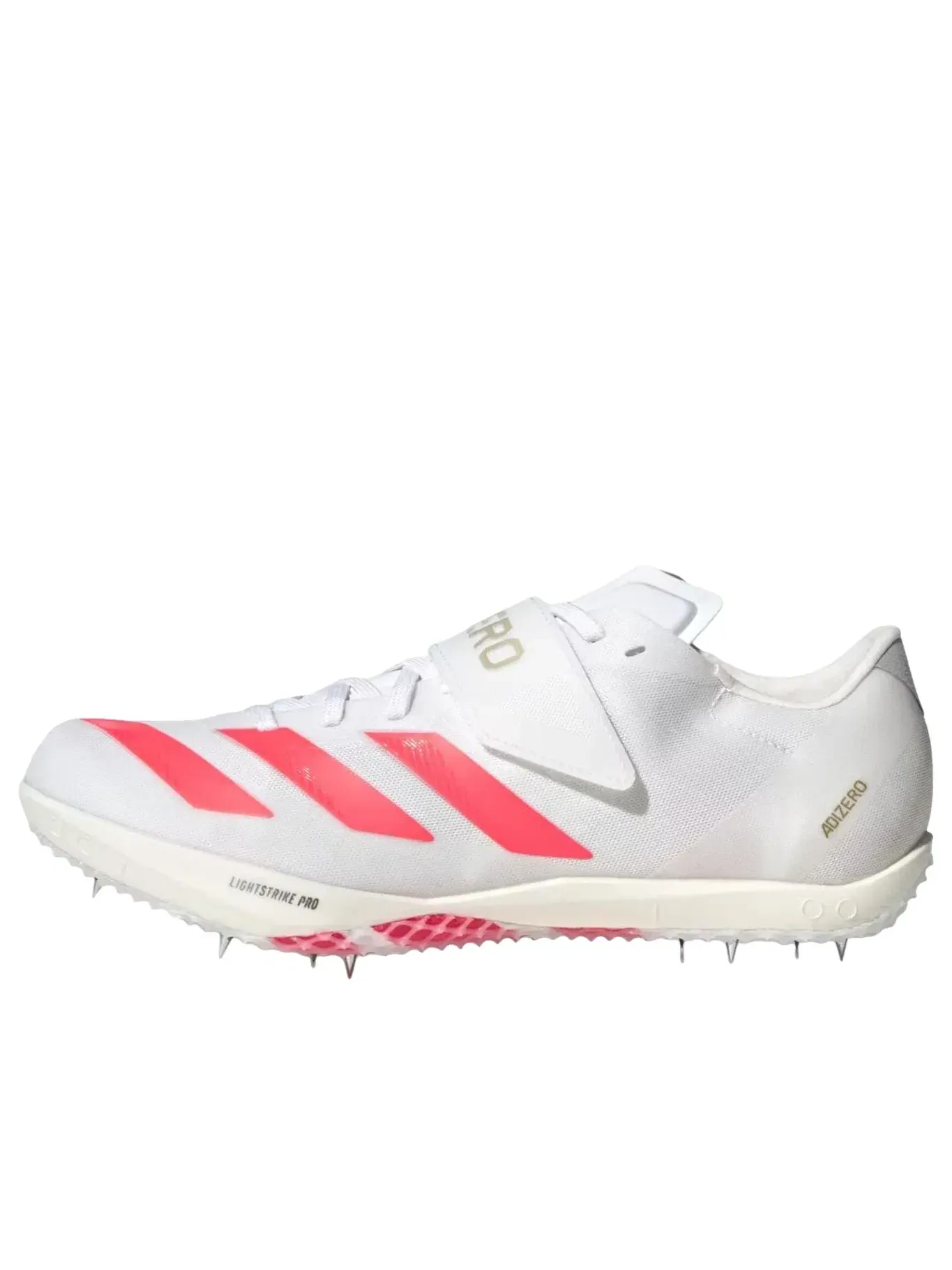 Мужские кроссовки для бега с шнуровкой Adizero High Jump Adidas — изображение 1 из 6, белый