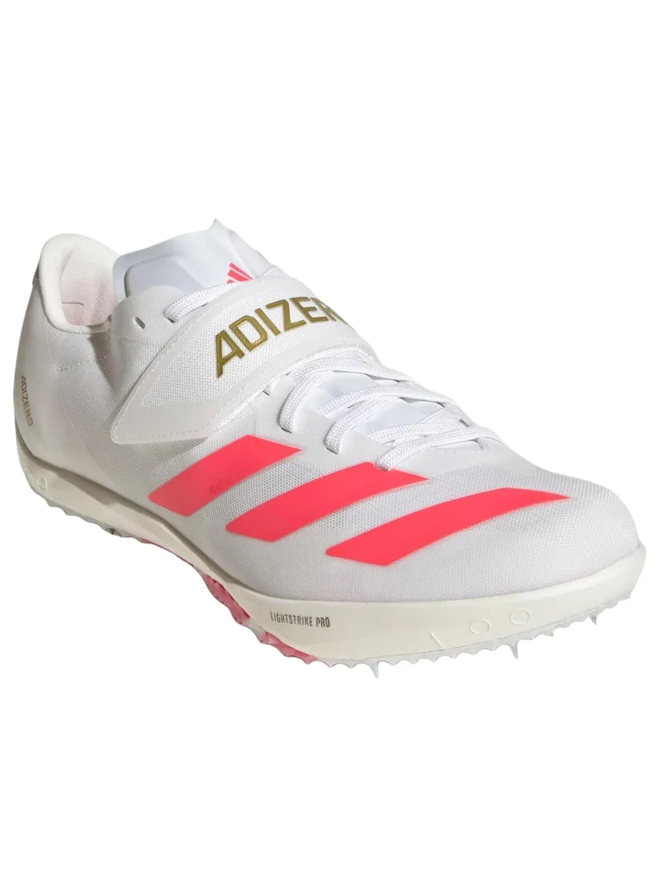 Мужские кроссовки для бега с шнуровкой Adizero High Jump Adidas — изображение 3 из 6, белый