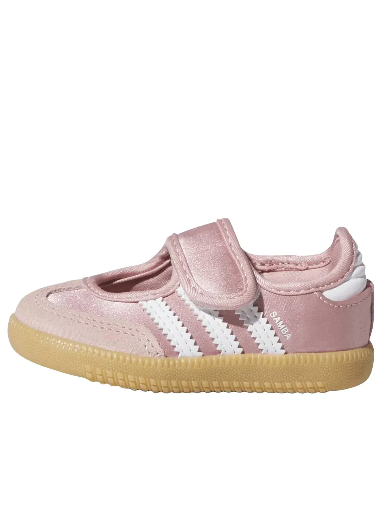 Детские кроссовки для малышей с липучкой Samba Jane Adidas — изображение 1 из 4, розовый