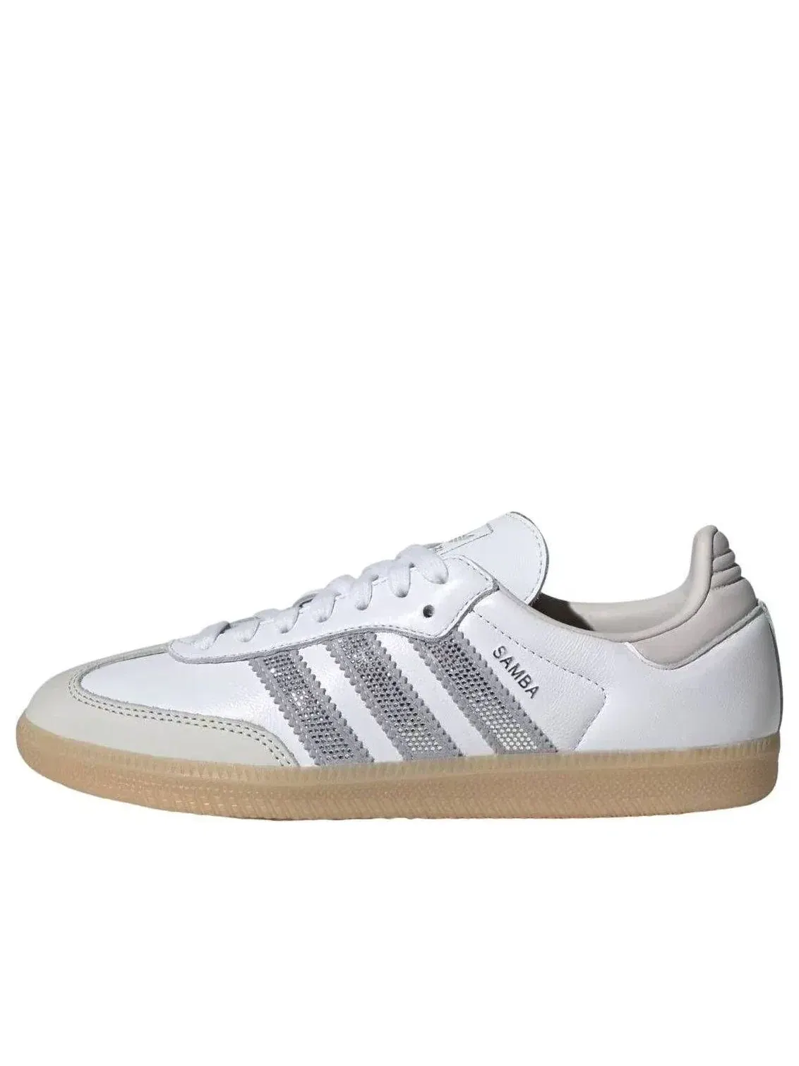 Кроссовки Adidas Samba OG 'White Silver Metallic' KK0063 — изображение 1 из 5, белый