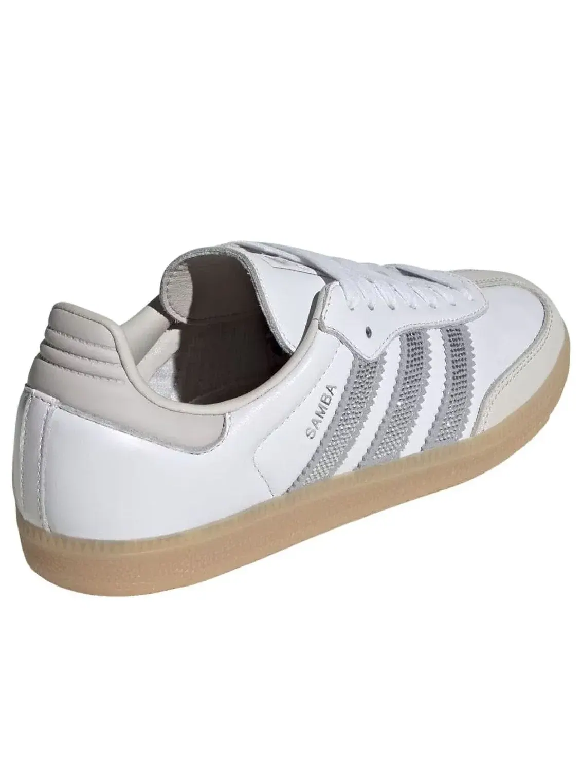 Кроссовки Adidas Samba OG 'White Silver Metallic' KK0063 — изображение 5 из 5, белый