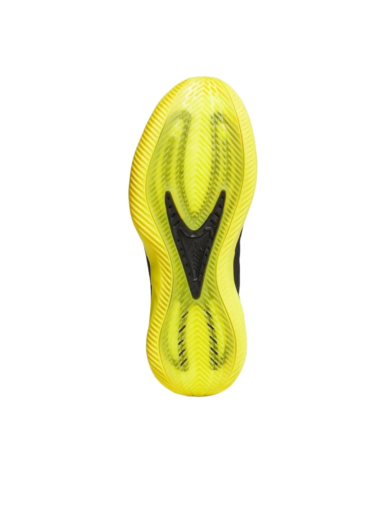 Кроссовки Adidas Anthony Edwards 2 'Thunder and Lightning' — изображение 3 из 5, черный/желтый