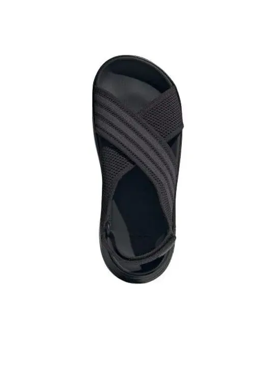 (WMNS) Сандалии Adidas Lifestyle 'Core Black Carbon' — изображение 7 из 8, черный