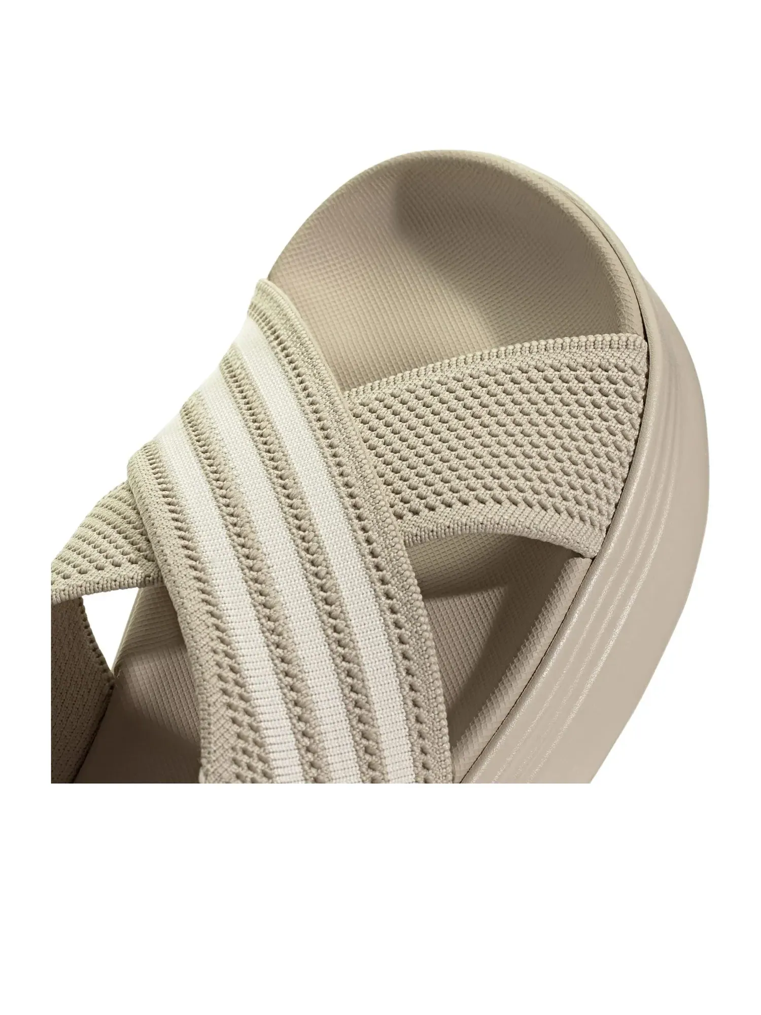 (WMNS) Сандалии Adidas Lifestyle 'Wonder Beige' — изображение 5 из 8, бежевый