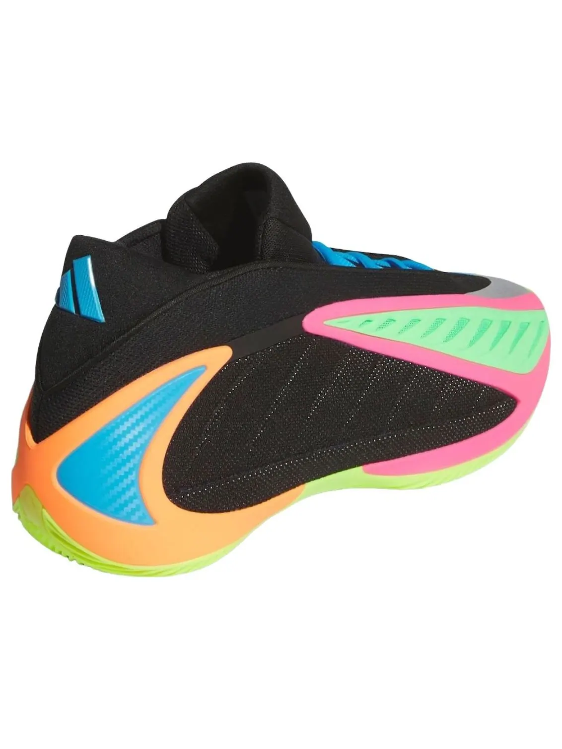 Кроссовки Adidas Anthony Edwards 2 'Black Multi-Color' — изображение 4 из 6, черный/мульти
