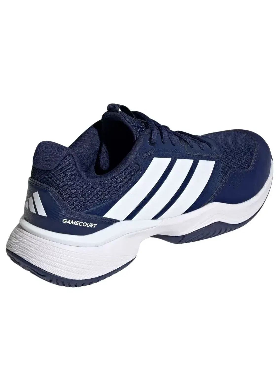 Мужские кроссовки для тенниса с шнуровкой Gamecourt 3 Adidas — изображение 5 из 5, темно-синий