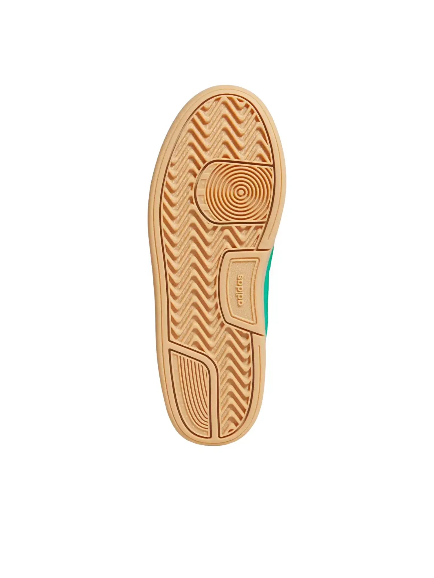 Детские кроссовки с кожаным верхом Adidas Turnaround Court Green White — изображение 4 из 4, зеленый