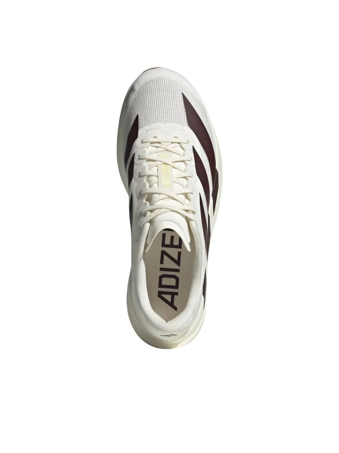 Кроссовки adidas Adizero Evo SL 'White Shadow Brown Yellow' — изображение 2 из 5, белый