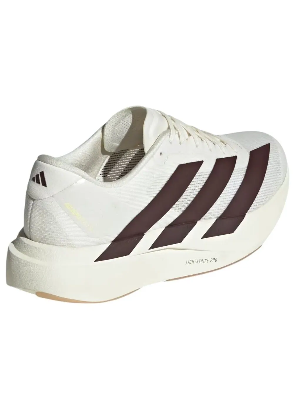 Кроссовки adidas Adizero Evo SL 'White Shadow Brown Yellow' — изображение 5 из 5, белый