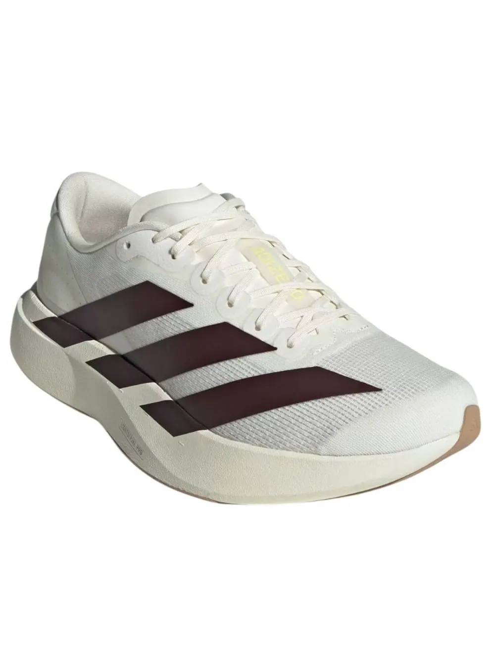 Adidas Adizero Evo SL 'White Shadow Brown Yellow' — изображение 4 из 5, белый/коричневый/желтый