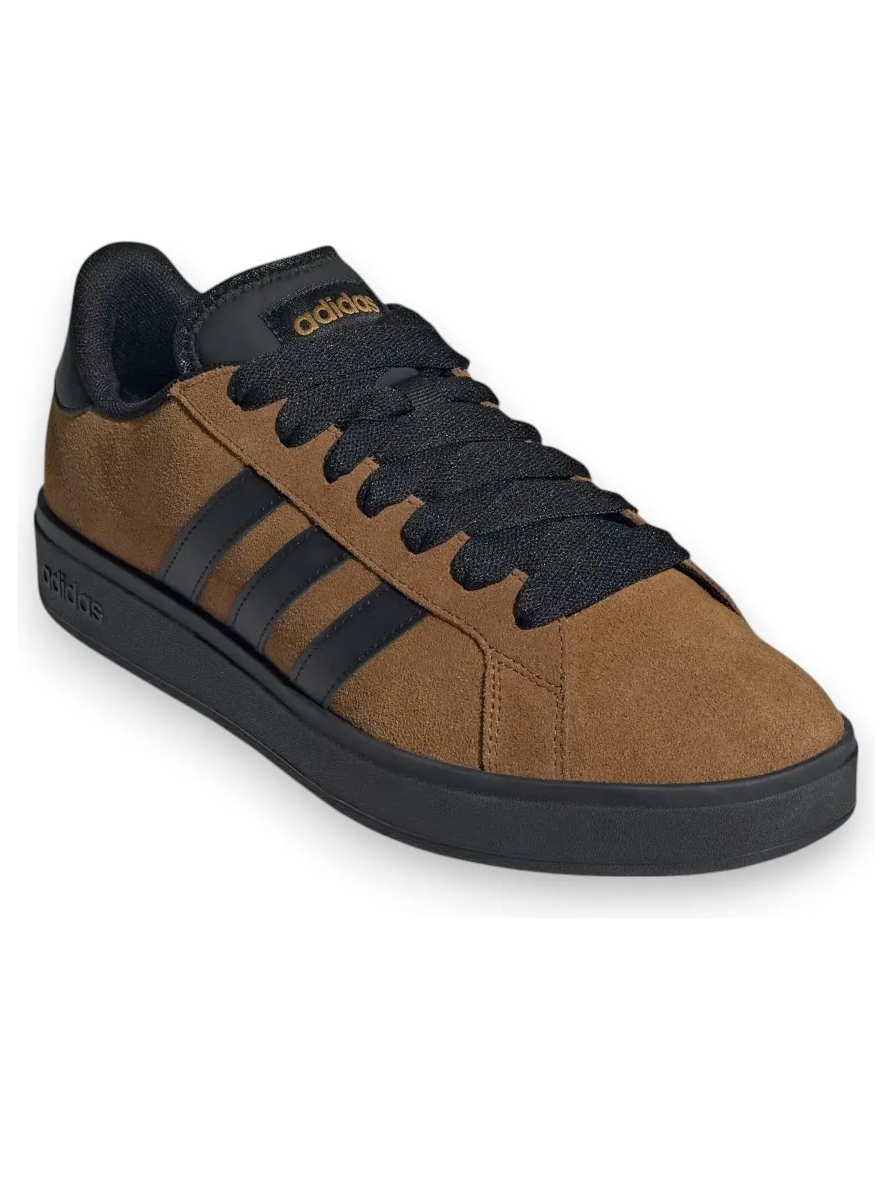 Adidas Grand Court Base 00S 'Bronze Strata Black' — изображение 2 из 6, черный