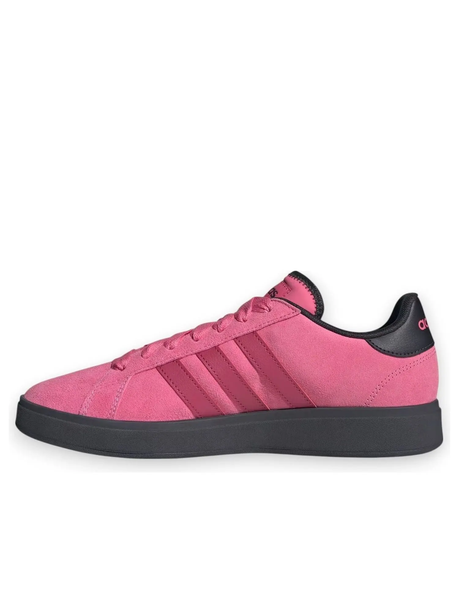 Кроссовки adidas Grand Court Base 00S 'Pink Fusion Black' — изображение 1 из 6, розовый