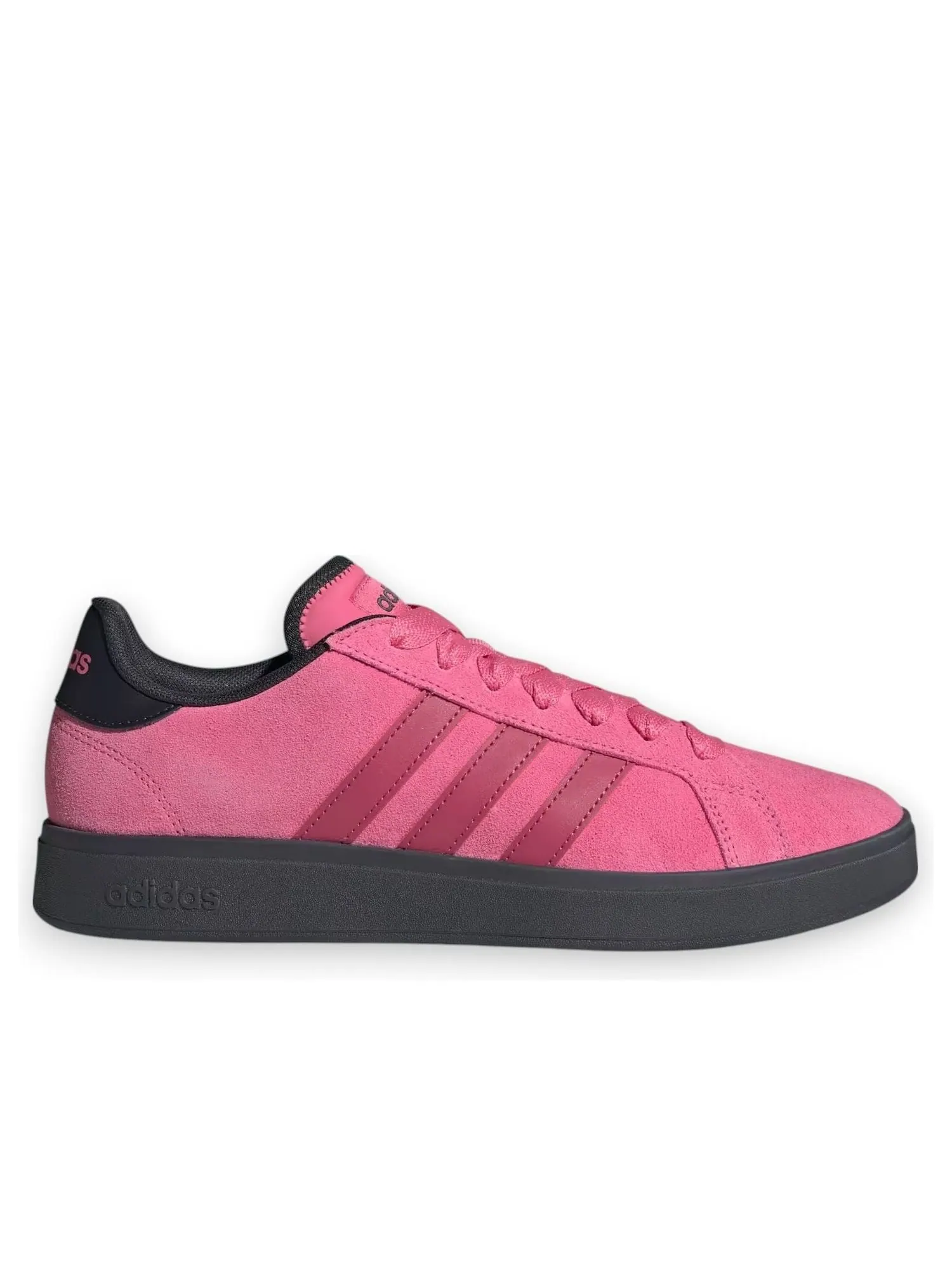 Кроссовки adidas Grand Court Base 00S 'Pink Fusion Black' — изображение 6 из 6, розовый