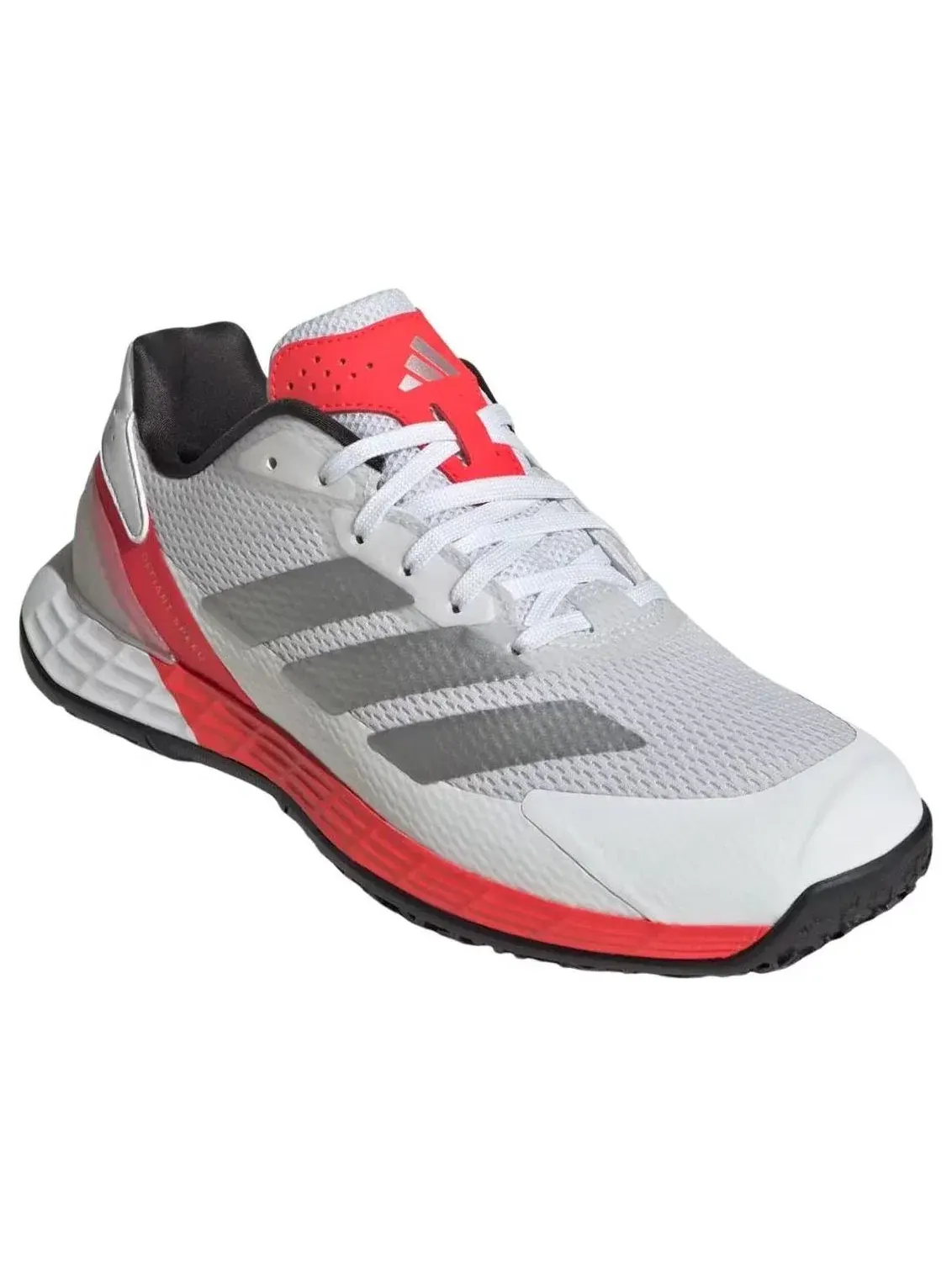 Кроссовки Adidas Defiant Speed 2 'White Silver Metallic Red' KK1414 — изображение 4 из 5, белый