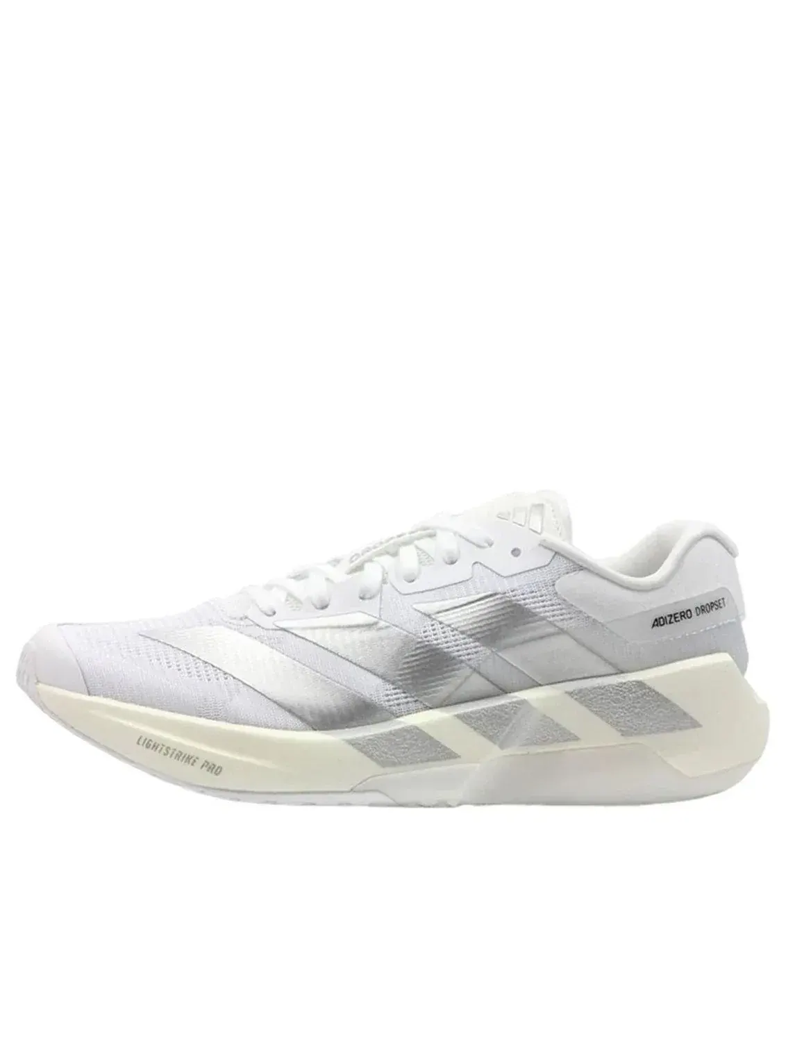 Женские кроссовки для тренировок с шнуровкой Adidas Adizero Dropset Pro — изображение 1 из 3, белый