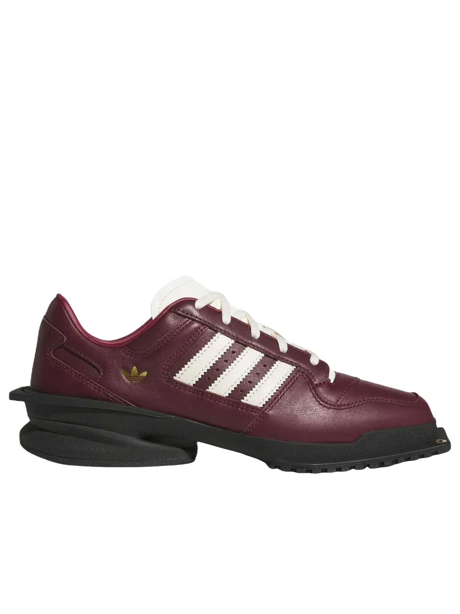 Женские кроссовки с кожаным верхом Forum Shadow Red Adidas — изображение 2 из 6, красный