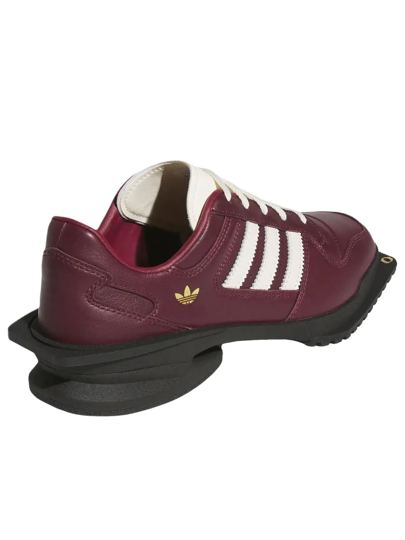 Женские кроссовки с кожаным верхом Forum Shadow Red Adidas — изображение 4 из 6, красный