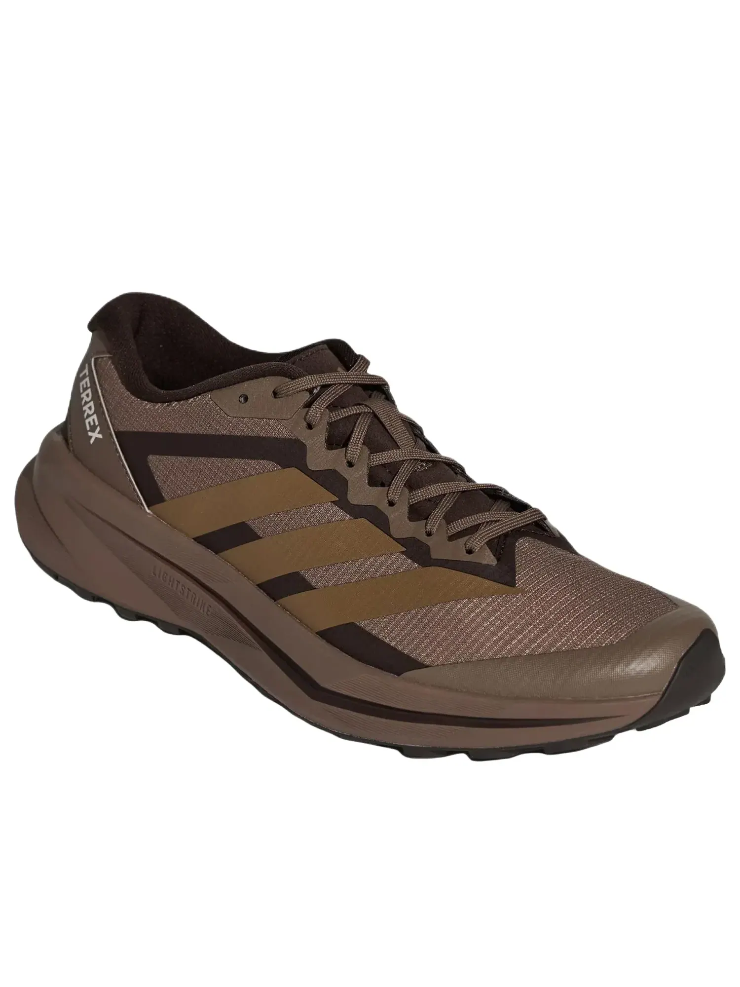 Кроссовки Adidas Terrex Agravic Lite 'Earth Strata Brown Oxide Aurora Coffee' KK1874 — изображение 2 из 6, коричневый