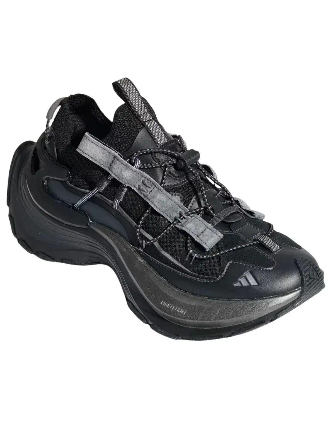 Кроссовки Adidas XLG Speed Hike 'Black Carbon Grey' — изображение 2 из 4, черный