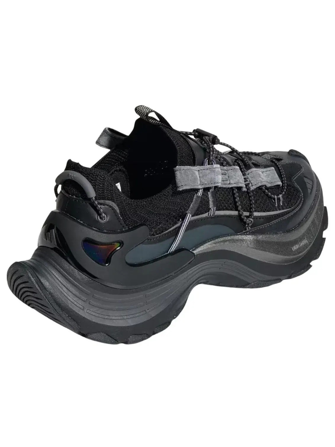 Кроссовки Adidas XLG Speed Hike 'Black Carbon Grey' — изображение 3 из 4, черный