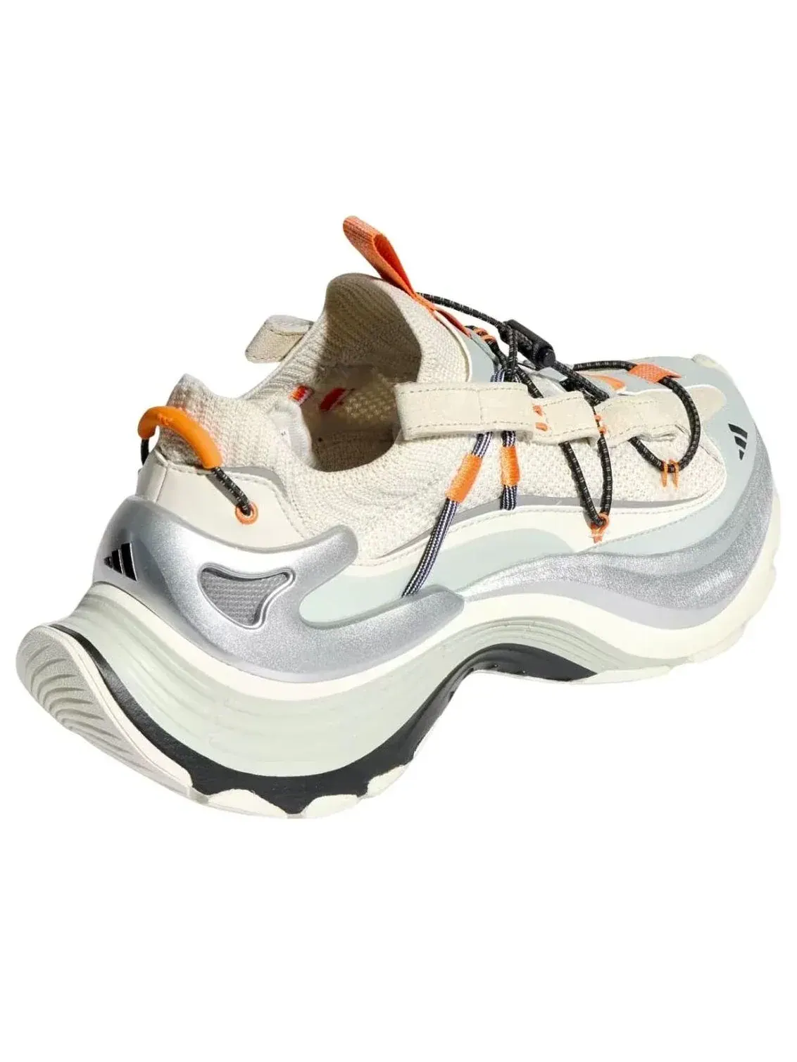 Кроссовки Adidas XLG Speed Hike 'White Silver Grey' — изображение 3 из 4, серебряный