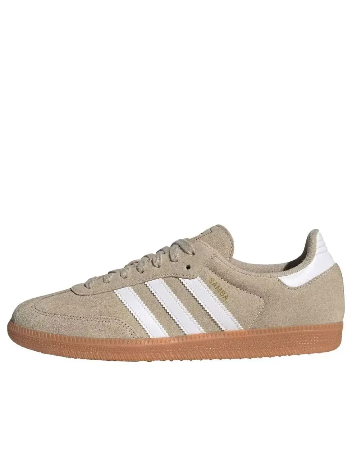 Кроссовки Adidas Samba OG «Белый хаки» KK2272 — изображение 1 из 5, бежевый
